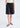 Black Linen Tailored short