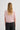 cashmere short sleeve sweater in pale pink