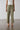 Cropped Cotton Pants for Women - Relaxed Wide Leg with Tie Waist