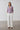 Women's Fine Merino Summer Cardigan and white Linen  Pant by Laing