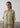 Women's Cropped Linen Shirt - 100% Linen, Elbow-Length Sleeves