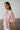 Womens Cotton Blouse - Soft Pink