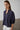 Womens Cotton Blouse - Classic Navy