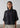 Women's Black Linen Shirt - 100% Linen, Elbow-Length Sleeves