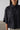 Women's Black Linen Shirt - 100% Linen, Elbow-Length Sleeves