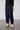 Navy Barrel Leg Pant - Laing Home