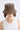Raffia Bucket Hat - Chocolate