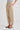 Woman wearing barrel leg cotton trouser