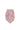 Pink scarf with a knot on a white background